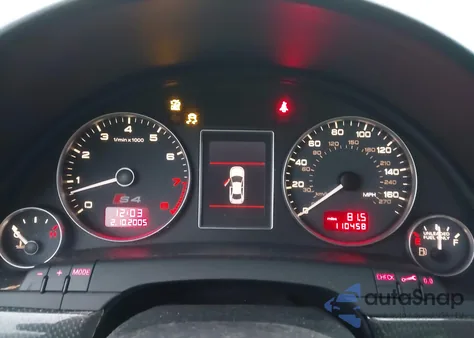 2007 Audi S4 4.2 из США, поврежденный, VIN WAUGL78E37A062525